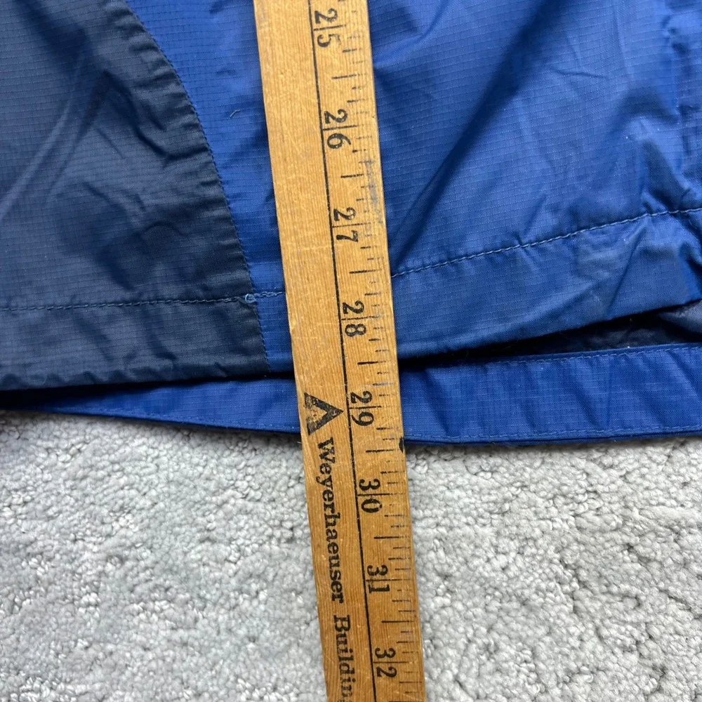Columbia Titanium Jacket Mens Large Blue Black Omni-Tech Interchange Waterproof